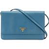 Prada Pre-Owned - Borsa a tracolla Saffiano in pelle Saffiano con tracolla 2010-2024 - Donna - pelle - Taglia unica - Blu