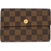 Louis Vuitton Pre-Owned - Portafoglio Alexandra 2007 - unisex - pelle/PVC - Taglia unica - Marrone
