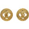 CHANEL Pre-Owned - Orecchini a clip CC 1990-2000 - Donna - ottone placcato in oro - Taglia unica