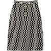 Gucci Pre-Owned - Gonna con stampa - Donna - lana - 40 - Nero