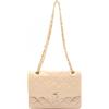 CHANEL Pre-Owned - Borsa a spalla Classic Double Flap Pre-owned 1986-1987 - Donna - pelle di vitello - Taglia unica - Toni neutri