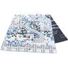 Hermès Pre-Owned - Foulard con stampa anni 2010 - Donna - seta/cashmere - Taglia unica - Blu