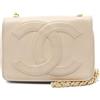 CHANEL Pre-Owned - Borsa a spalla Big Coco Mark 1986-1988 - Donna - pelle di agnello - Taglia unica - Toni neutri