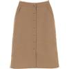 Louis Vuitton Pre-Owned - Gonna midi anni '20 - Donna - lana - 38 - Toni neutri