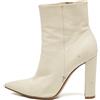 Gianvito Rossi - Stivali in pelle 90mm Pre-owned - Donna - pelle di vitello/pelle di vitello/pelle di vitello - 39 - Toni neutri