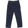 Gucci Pre-Owned - Jeans con applicazione anni 2010 - Donna - cotone/pelle di vitello/poliestere/cotone - 23 - Blu