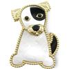 Van Cleef & Arpels - Spilla Lucky Animals anni 2010 - unisex - madreperla/onice/oro giallo 18kt - Taglia unica