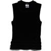 CHANEL Pre-Owned - Top smanicato 2002 - Donna - lana/nylon/rayon/spandex/elastam - 42 - Nero