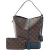 Louis Vuitton Pre-Owned - Borsa a secchiello Idole NN14 GM con monogramma 2018 - Donna - pelle di vitello/tela - Taglia unica - Blu