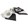 Hermès Pre-Owned - Fermaglio Grenelle Exlibris in seta anni 2010 - Donna - seta - Taglia unica - Nero