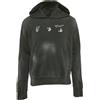Off-White Pre-Owned - Felpa con cappuccio - Uomo - cotone - L - Nero