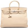 Hermès Pre-Owned - Borsa a mano Birkin Retourne 40 in pelle Togo 2008 - Donna - pelle di vitello - Taglia unica - Marrone