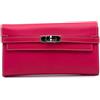 Hermès Pre-Owned - Portafoglio Kelly in pelle Epsom 2015 - Donna - pelle di vitello - Taglia unica - Rosa