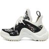 Louis Vuitton Pre-Owned - Sneakers Archlight - Donna - pelle/Tweed/pelle scamosciata/tessuto/pelle/gomma - 35.5 - Nero