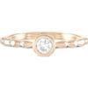 LB Exclusive - Anello in oro giallo 14 carati con diamanti - Donna - oro giallo 14kt/diamanti - Taglia unica