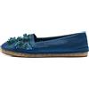 Christian Dior Pre-Owned - Espadrilles con perline - Donna - pelle di vitello/gomma/tela - 38 - Blu