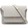 Marni Pre-Owned - Borsa a spalla Trunk in pelle anni 2010 - Donna - pelle di vitello - Taglia unica - Grigio