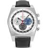 Zenith - El Primero 40mm - Uomo - acciaio inossidabile/pelle di vitello/vetro zaffiro - Taglia unica - Bianco