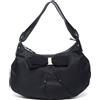 Ferragamo Pre-Owned - Borsa a spalla Vara Bow 1990-2000 - Donna - nylon - Taglia unica - Nero
