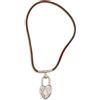 Hermès Pre-Owned - Collana Annee De La Fantaisie 2004 - Donna - placcatura in argento/pelle - Taglia unica