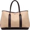 Hermès Pre-Owned - Borsa tote Garden Party 36 in tela Toile e pelle Negonda 2002 - Donna - pelle di vitello/tela - Taglia unica - Marrone