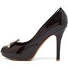 Louis Vuitton Pre-Owned - Pumps in pelle verniciata 110 mm - Donna - pelle di vitello/pelle di vitello/tessuto/pelle verniciata - 36.5 - Marrone