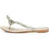 Valentino Garavani Pre-Owned - Sandali con decorazione Rockstud - Donna - gomma/gomma/gomma - 36 - Argento