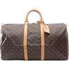 Louis Vuitton Pre-Owned - Borsone Keepall 55 con monogramma 1998 - unisex - PVC - Taglia unica - Marrone