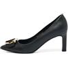 Ferragamo Pre-Owned - Pumps in pelle 70mm - Donna - pelle/pelle/pelle - 36 - Nero