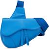 Christian Dior Pre-Owned - Borsa a tracolla Saddle in pelle 2019 - Donna - pelle di vitello - Taglia unica - Blu