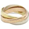Cartier - Anello Trinity in oro 18 carati anni 2010 - Donna - oro rosa 18kt/oro bianco 18kt/oro giallo 18kt - 50