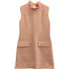 Louis Vuitton Pre-Owned - Abito smanicato anni 2010 - Donna - seta/lana - 42 - Rosa