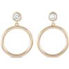 LB Exclusive - Orecchini in oro giallo 14 carati con diamanti - Donna - diamanti/oro giallo 14kt - Taglia unica