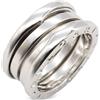 Bvlgari Pre-Owned - Anello B.zero1 in oro bianco 18 carati anni 2010 - unisex - oro bianco 18kt - 50 - Argento