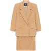 Burberry Pre-Owned - Tailleur con gonna 1990-2000 - Donna - lana - Taglia unica - Toni neutri