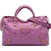 Balenciaga Pre-Owned - Borsa a tracolla Motocross City Giant 12 in pelle di agnello 2015 - Donna - pelle di agnello - Taglia unica - Viola