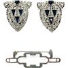 Jennifer Gibson Jewellery - Fermaglio Coro anni '40 - Donna - metallo - Taglia unica - Argento