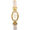 TASAKI - 22mm con perle 1990-2000 - Donna - placcatura in oro/acciaio inossidabile/perle - Taglia unica - Bianco
