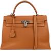 Hermès Pre-Owned - Borsa tote Kelly 32 2005 - unisex - pelle di vitello - Taglia unica - Oro