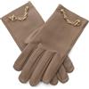 Hermès Pre-Owned - Guanti Chaîne d'Ancre anni 2010 - Donna - pelle di agnello - Taglia unica - Marrone