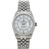 Rolex - Orologio Datejust 36mm Pre-owned - unisex - plexiglas/acciaio inossidabile - Taglia unica - Bianco