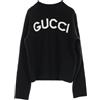Gucci Pre-Owned - Maglione con logo a intarsio anni 2010 - Donna - lana - XS - Nero