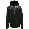 Marcelo Burlon County of Milan - Felpa con cappuccio e stampa Astral Wings - Uomo - cotone - XL - Nero