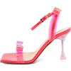 MACH & MACH - Sandali con fiocco 85mm Pre-owned - Donna - PVC/pelle di vitello/pelle lucida/pelle di vitello - 36 - Rosa