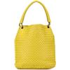 Bottega Veneta Pre-Owned - Borsa a secchiello Intrecciato in nappa 2012-2024 - Donna - nappa - Taglia unica - Giallo