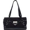 Ferragamo Pre-Owned - Borsa a spalla GG Supreme anni '00-'10 - Donna - cotone - Taglia unica - Nero