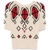 Prada Pre-Owned - Maglione con intarsi - Donna - lana - 40 - Toni neutri