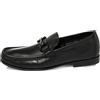 Ferragamo Pre-Owned - Mocassini Gancini - Uomo - pelle di vitello/pelle di vitello/pelle di vitello/gomma - 40 - Nero