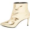 Balenciaga Pre-Owned - Stivali in pelle 80mm - Donna - pelle/pelle/pelle - 38 - Oro