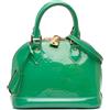 Louis Vuitton Pre-Owned - Borsa a tracolla Alma BB in pelle Vernis con monogramma 2015 - Donna - pelle - Taglia unica - Verde